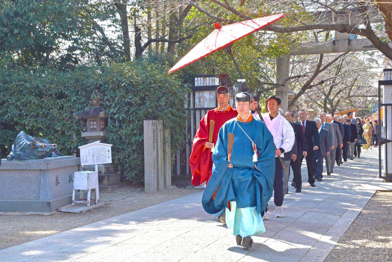 梅花祭の様子