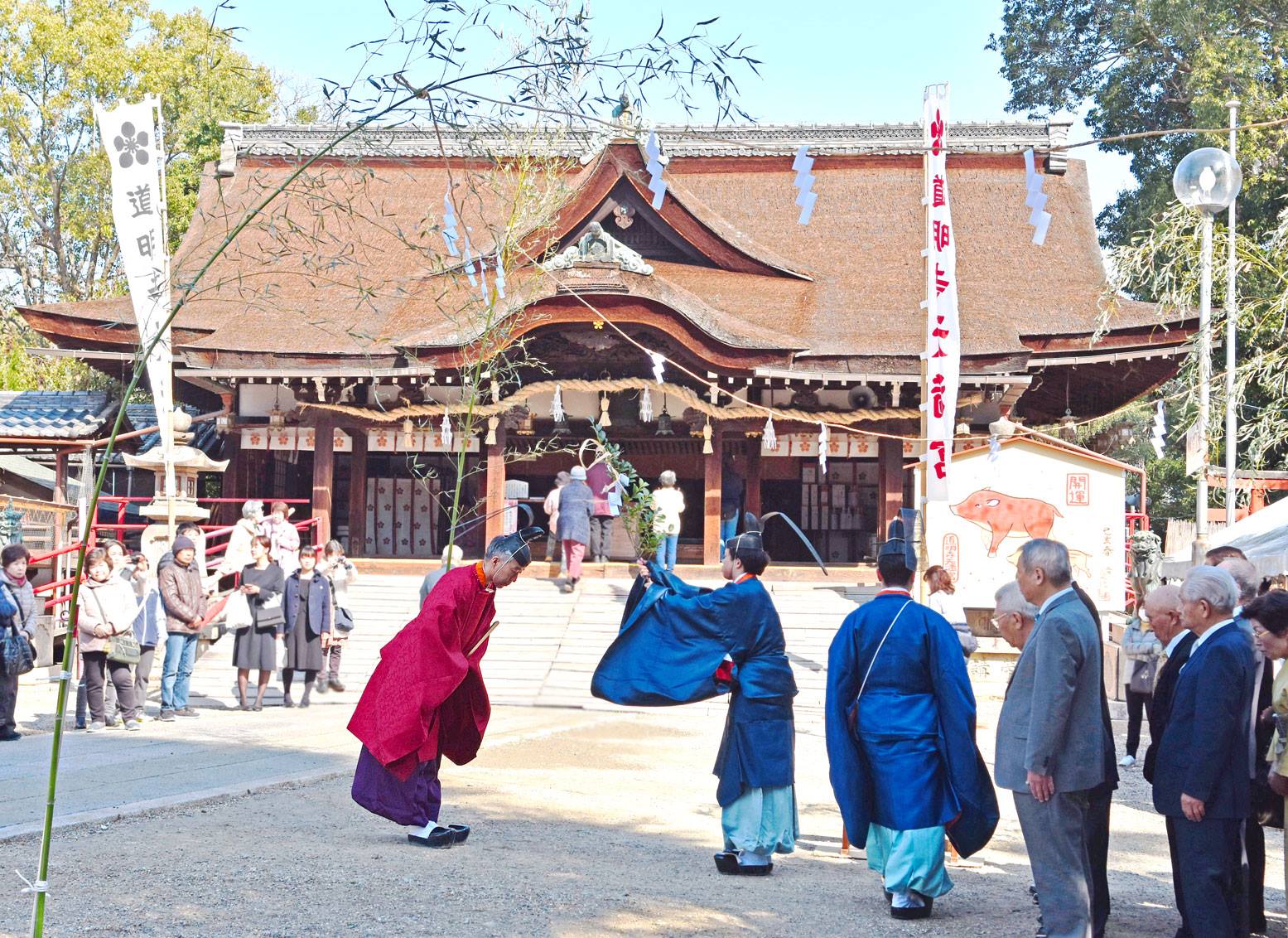 梅花祭の様子