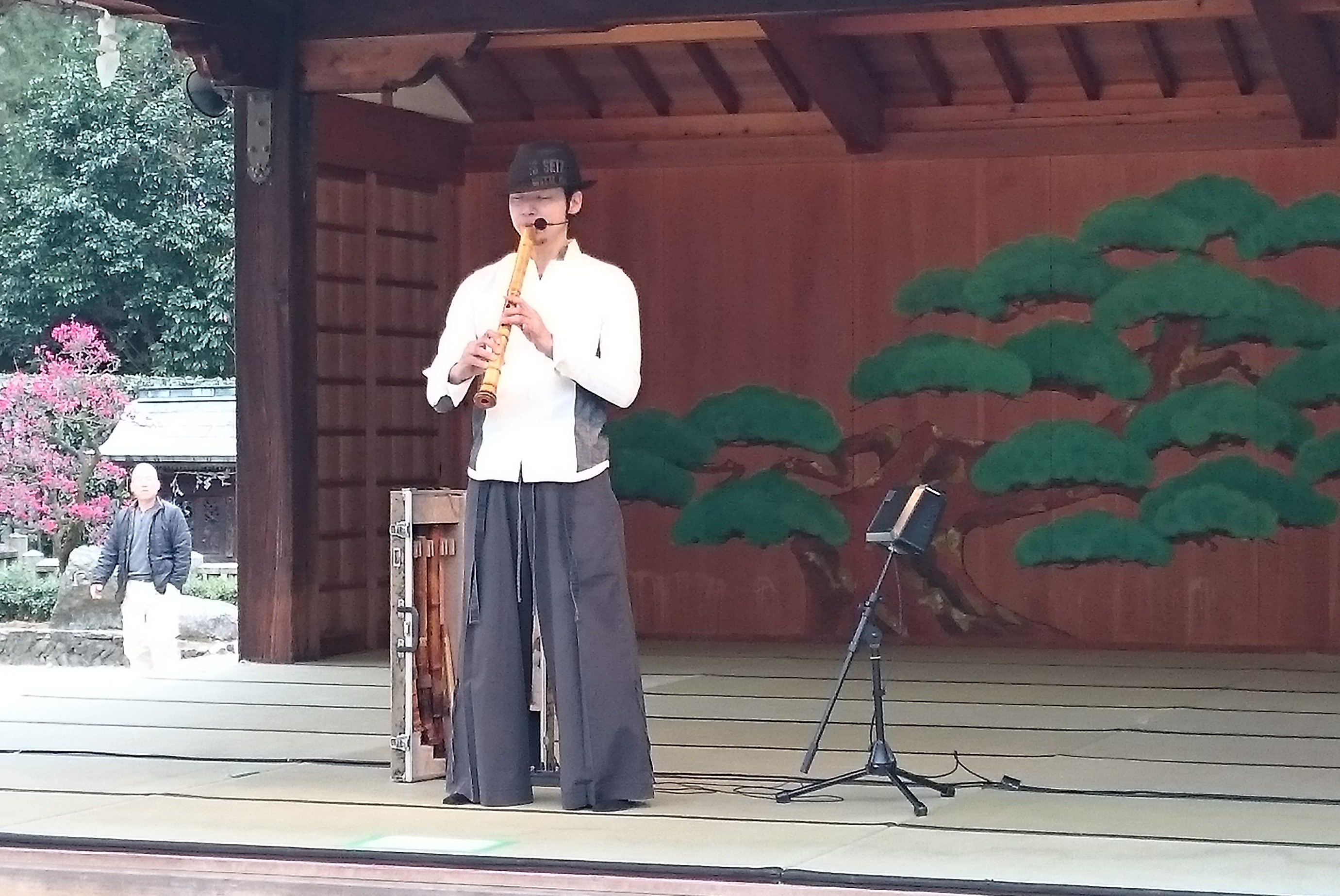 奉納行事の様子