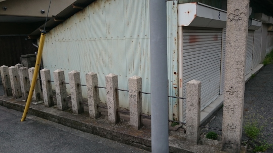 石玉垣(御旅所)
