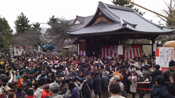 うそかえ祭の様子